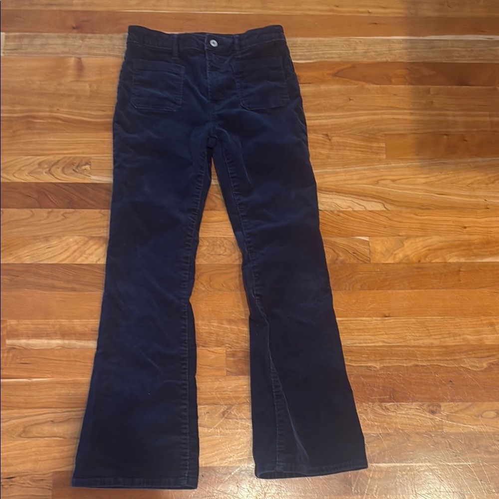 GAP Girls Dark Blue Flare Corduroy Pants